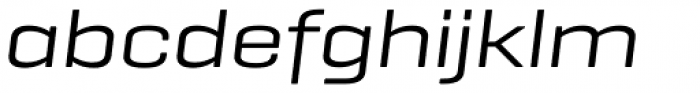 Geogrotesque Extended Regular Italic