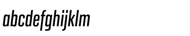 Geogrotesque XCompressed Medium Italic