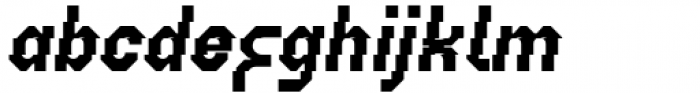 Geometrisk Thick Italic