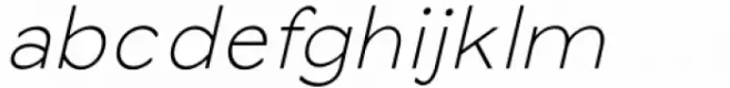 Giane Sans Extra Light Italic