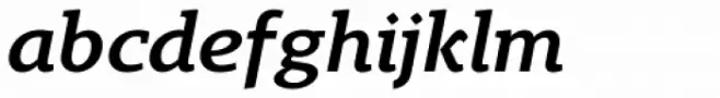 Gimbal Egyptian Extended Medium Italic