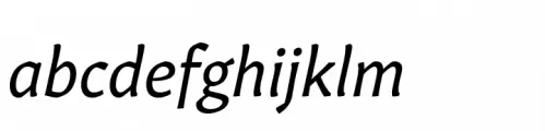 Gitan Latin Variable Italics