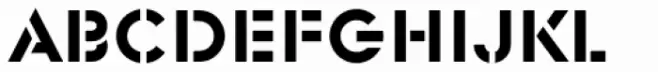 Glaser Stencil EF Regular Smooth