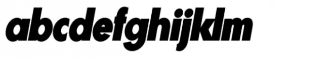 Gonzi Condensed Black Italic