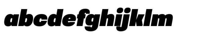 Greater Neue Heavy Italic