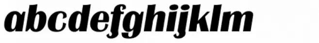 Grenoble TS ExtraBold Italic