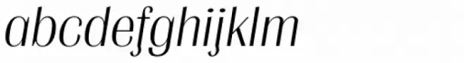 Grenoble TS ExtraLight Italic