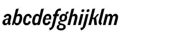 Grollera Condensed Bold Oblique