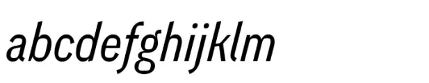 Grollera Condensed Oblique