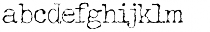 Grungy Old Typewriter Starved
