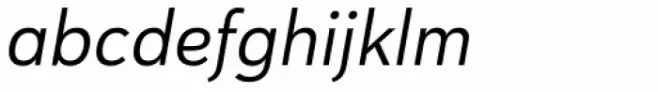 Haboro Sans Norm Regular Italic