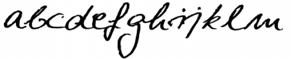 Hand Writing of Janina Bold DEMO