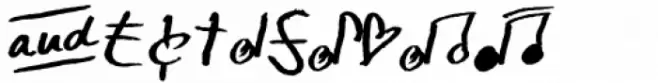 Hand Writing of Janina Icons Bold