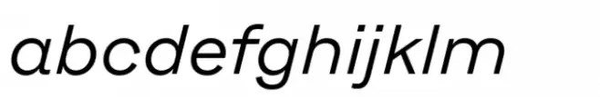 Hansen Grotesque Std Italic
