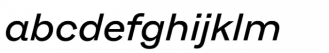 Hansen Grotesque Std Medium Italic