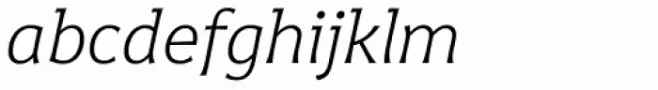 Harri Text Light Italic