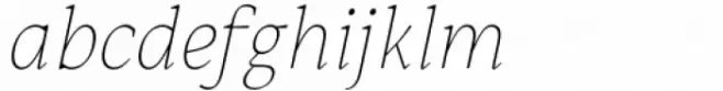 Hartia Light Italic