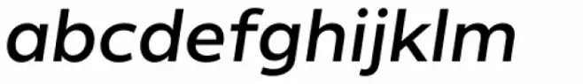 Helios Antique Semi Bold Italic