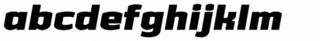 Heritage Set Extra Bold Italic