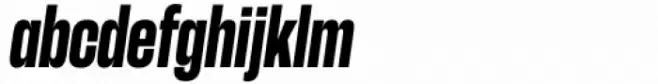 Herokid Bold Condensed Italic
