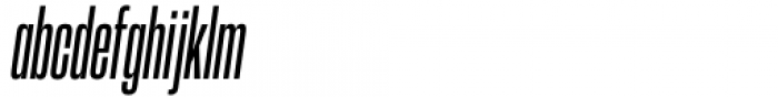 Herokid Regular Ultra Condensed Italic