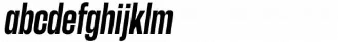 Herokid Semi Bold Condensed Italic