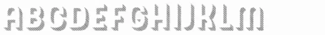 Hipton Sans Extrude Line