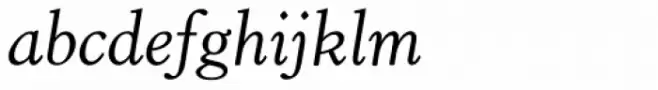 Horley Old Style Std Italic