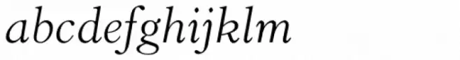 Horley Old Style Std Light Italic