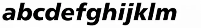 Humanist 777 Std Black Italic