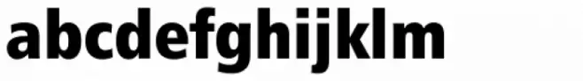 Humanist 777 Std Condensed Extra Black