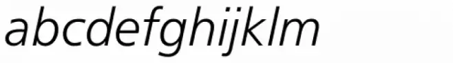 Humanist 777 Std Light Italic