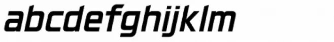 Hyperspace Race Bold Italic