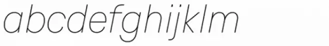 Ideal Hairline Italic