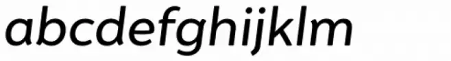 Igna Sans Medium Italic