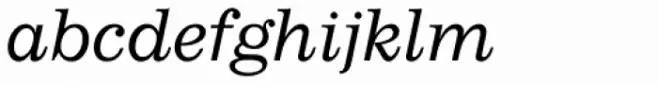 Impressum EF Light Italic