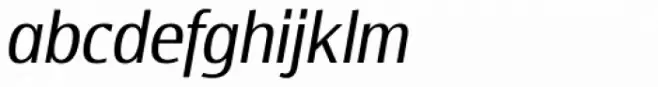 Indecise SemiCondensed Light Italic