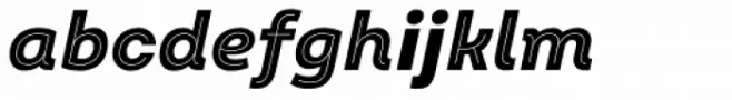 Intro Black Inline Italic