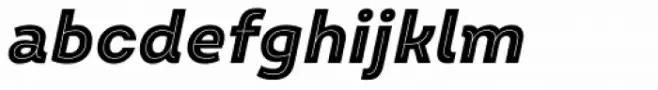 Intro Black Inline Oblique