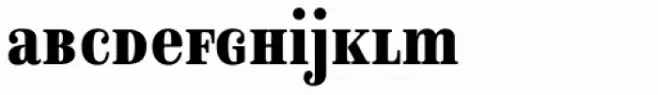 Isabel Condensed Unicase Black