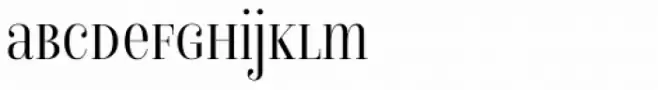 Isabel Condensed Unicase Thin