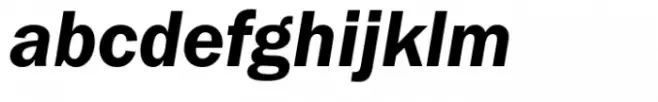 ITC Franklin Gothic LT Demi Italic