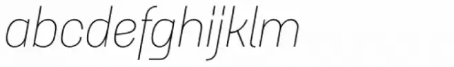 Itaca Wide Light Italic