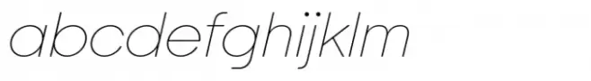 Italian Plate No1 Expanded Std Ultralight Italic