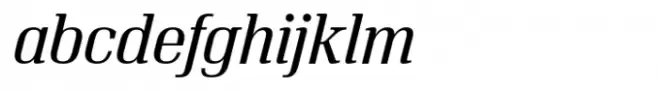 Italian Plate No3 Std Medium Italic