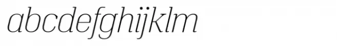 Italian Plate No3 Std Thin Italic