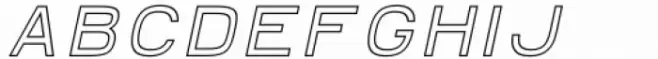 Jadeite Outline Italic