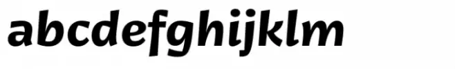 Jantar Flow Bold Italic