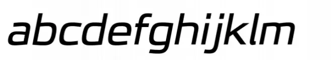 JH Oleph Medium Expanded Italic