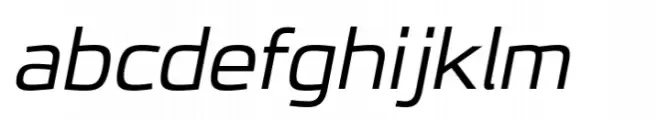 JH Oleph Regular Expanded Italic